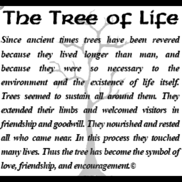 Turquoise Necklace Tree Of Life Pendant/Chain - Picture 8 of 8